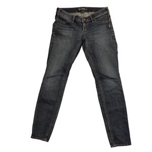 Silver Jeans Co Camden Rose Jeggings Dark Wash Skinny Denim Womens 29x27.5